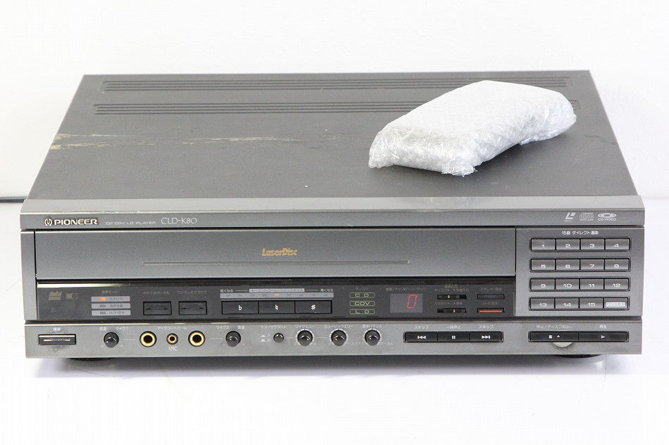 Pioneer パイオニア CLD-K80 CD/LDプレーヤー カラオケ対応 【中古整備