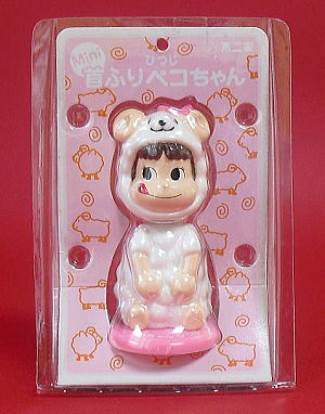 ザ・逸品堂】商品一覧 / 「ペコちゃん」ミニ首ふりペコちゃん