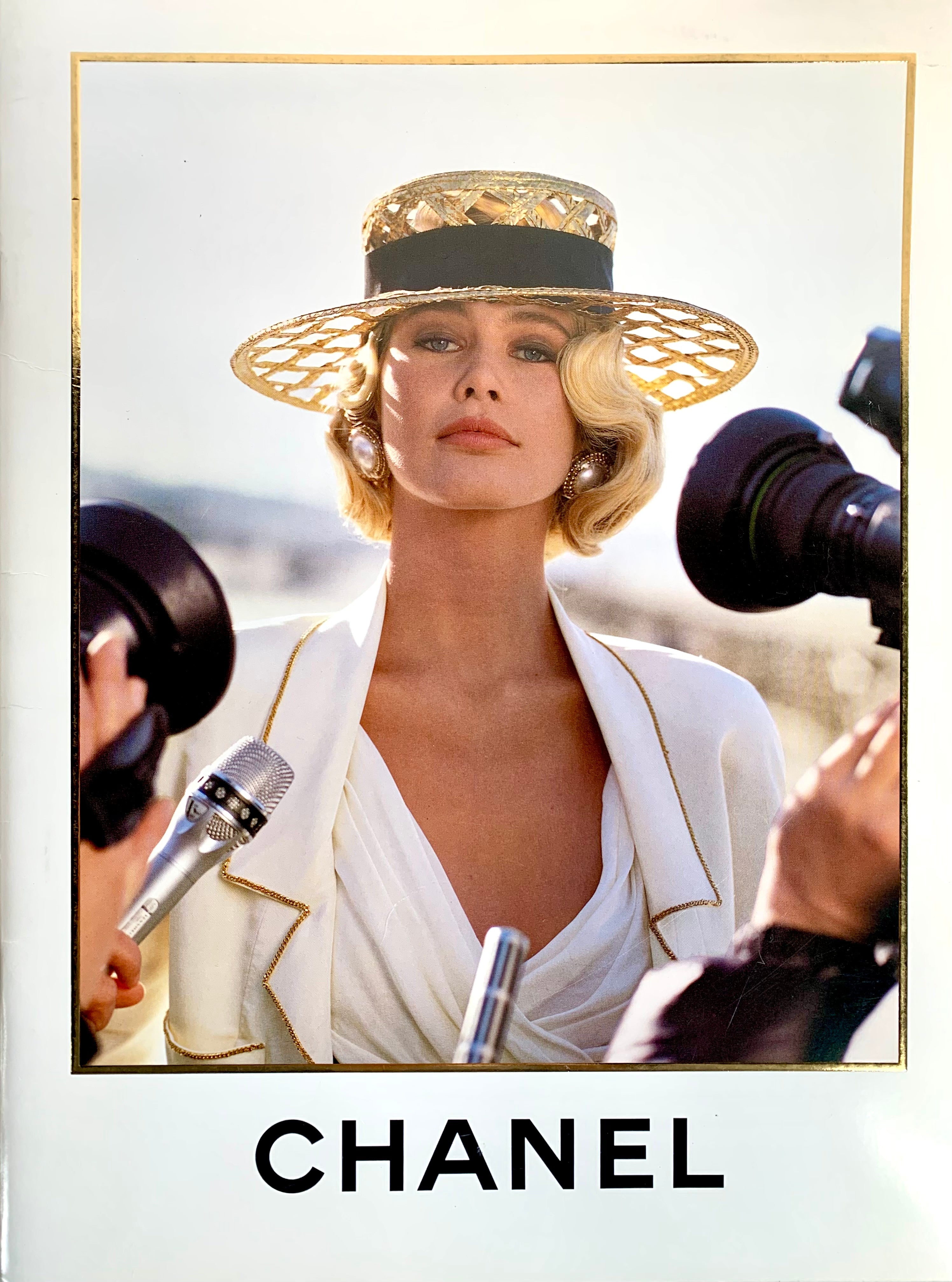 CHANEL 1990 SPRING SUMMER CATALOGUE CLAUDIA SCHIFFER HELENA