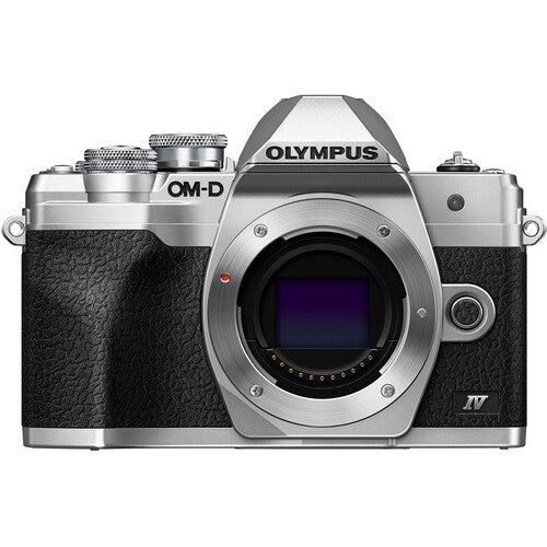 Olympus OM-D E-M10 Mark IV Mirrorless Camera - Silver