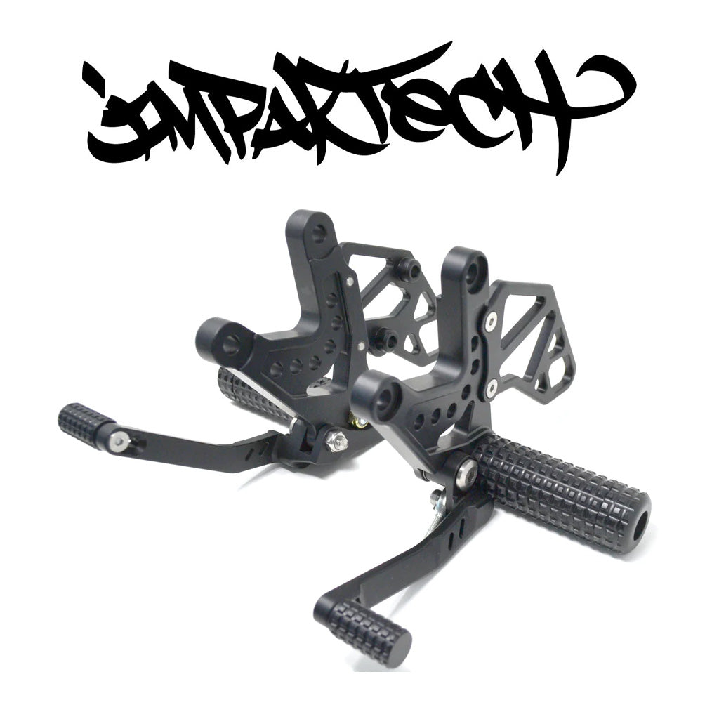 Kawasaki ZX6 Rear Sets w/ pegs – The Sic Shop LLC