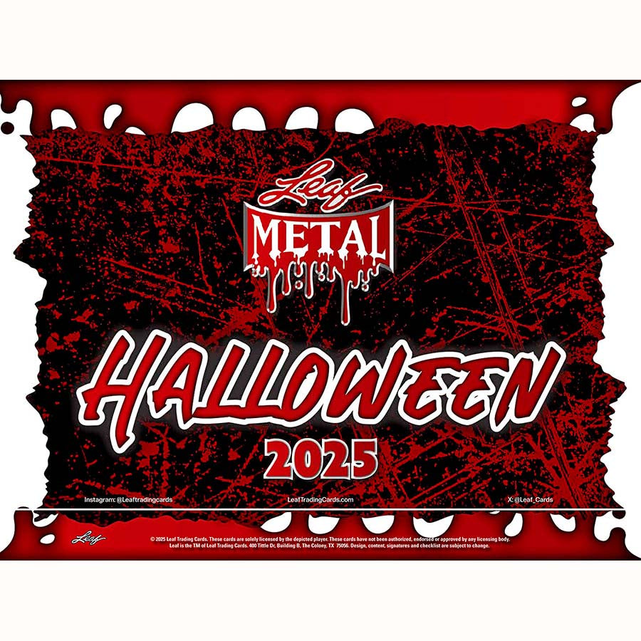 2025 Leaf Metal Halloween Hobby Box – Three Stars Sportscards