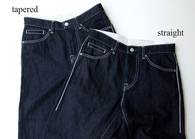 mina perhonen “always” テーパード・ストレート デニム | TIMESMARKET