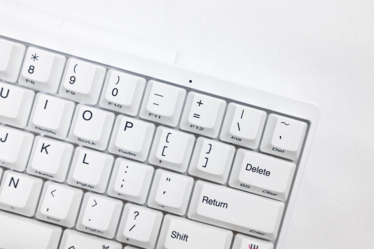 真っ白な『HHKB Professional HYBRID Type-S 雪』レビュー。無刻印化の