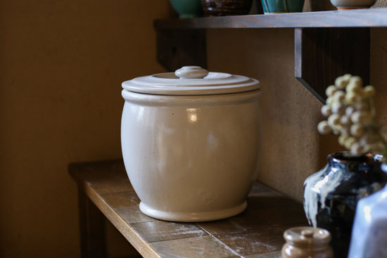 入荷案内】加藤さんのつくる甕 3升再入荷しました