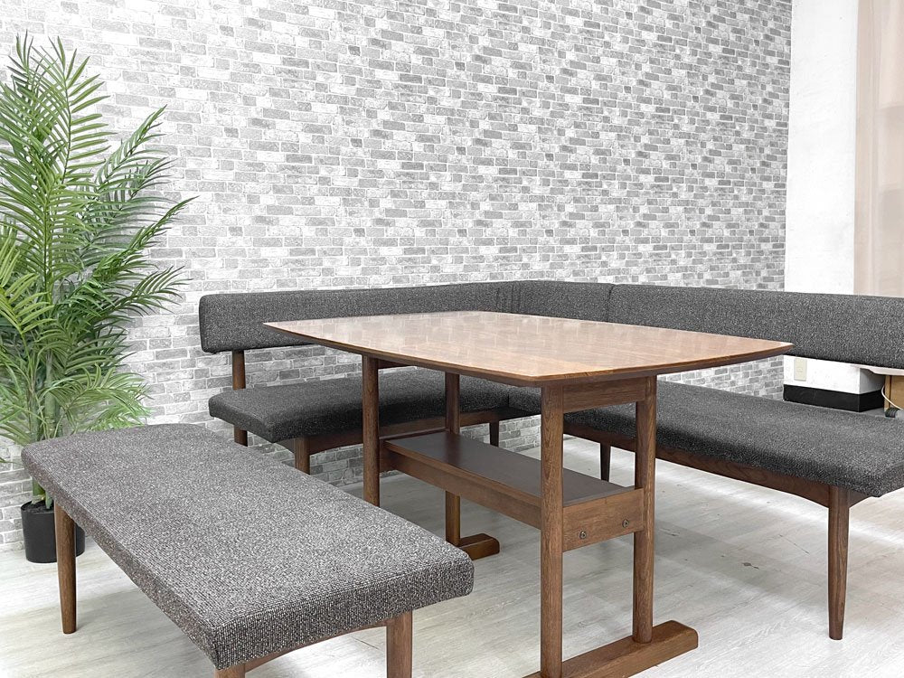 ウニコ unico スーク SUK ダイニングテーブル 片アームベンチ ベンチ