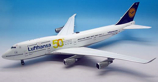 JFox Models 747-400 ルフトハンザドイツ航空 特別塗装 「ボーイング機