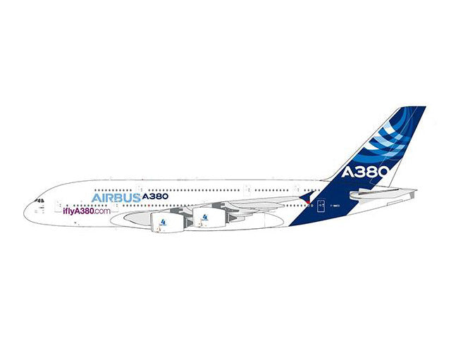 JC Wings A380 エアバス社 ハウスカラー 「iflyA380.com」 2017年 F