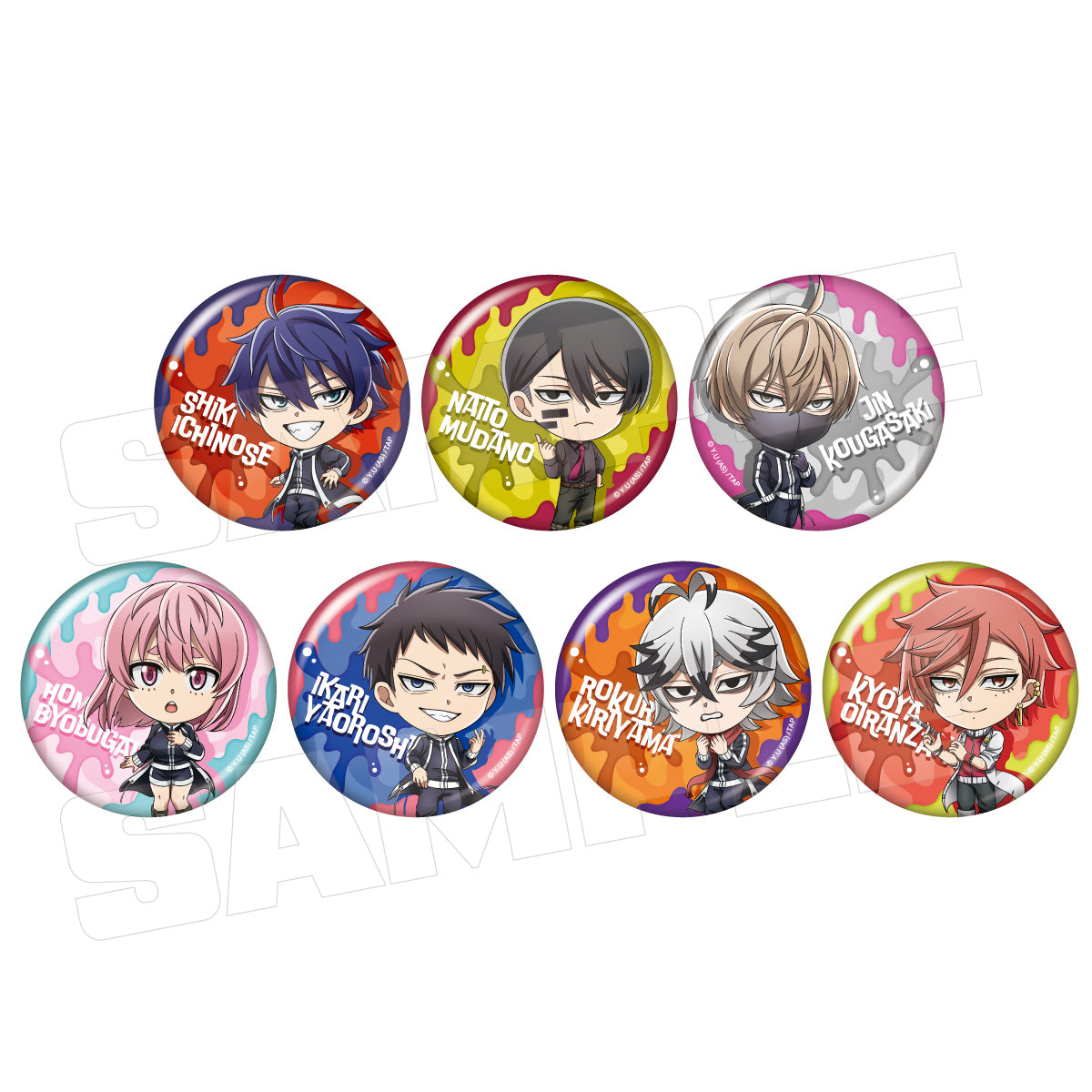 キャラバッジコレクション ミニキャラver.（セット）｜TVアニメ『桃源