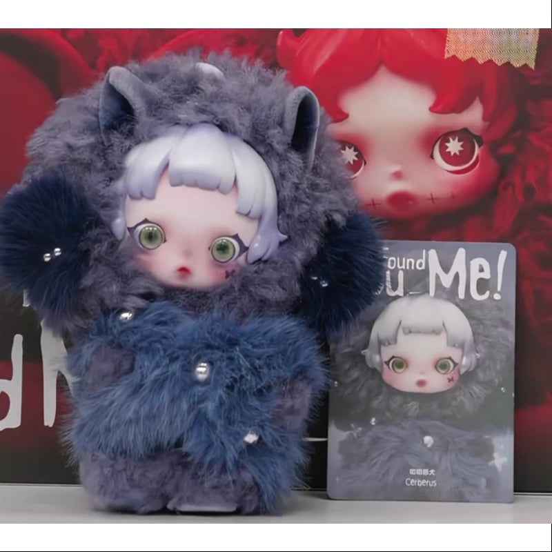 Skullpanda You Found Me Series Plush Doll Pendant Cerberus – TOYSEZ