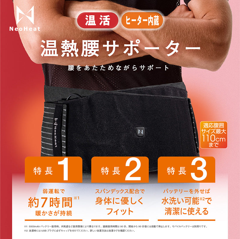 NeoHeat（ネオヒート） 温熱腰サポーター｜家電・インテリア雑貨通販