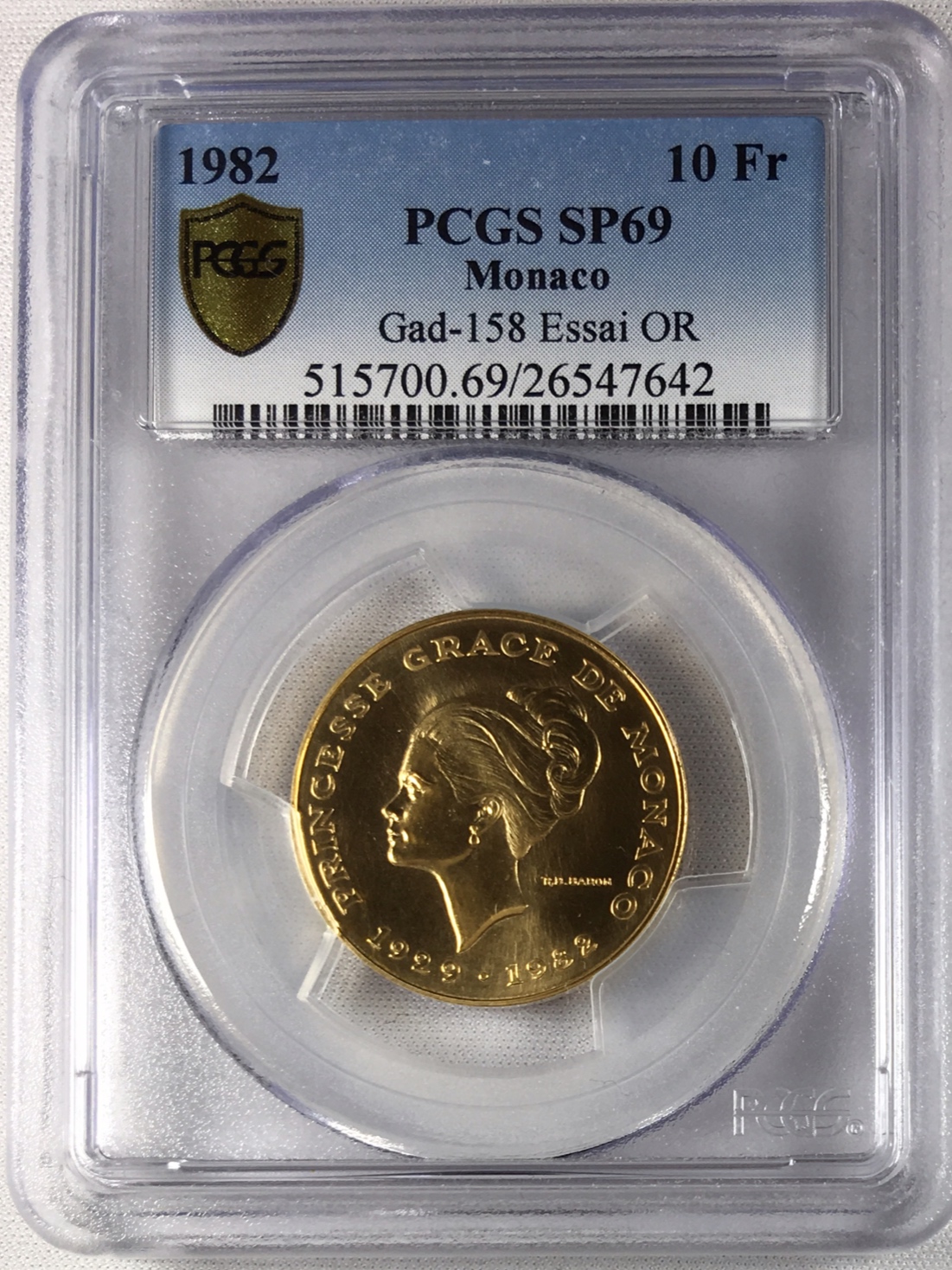 YenSPA掲載トップグレード 動画あり】1982年モナコ グレースケリー大公