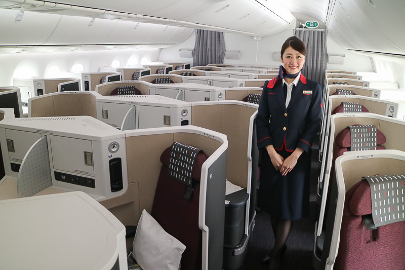 JAL、ビジネスクラス「SKY SUITE III」を備えた新「JAL SKY SUITE 787