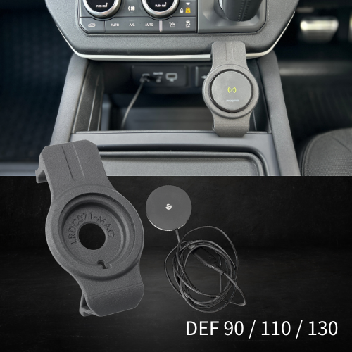 新型ディフェンダー110 90 130 L663 モバイルマウント 携帯充電器