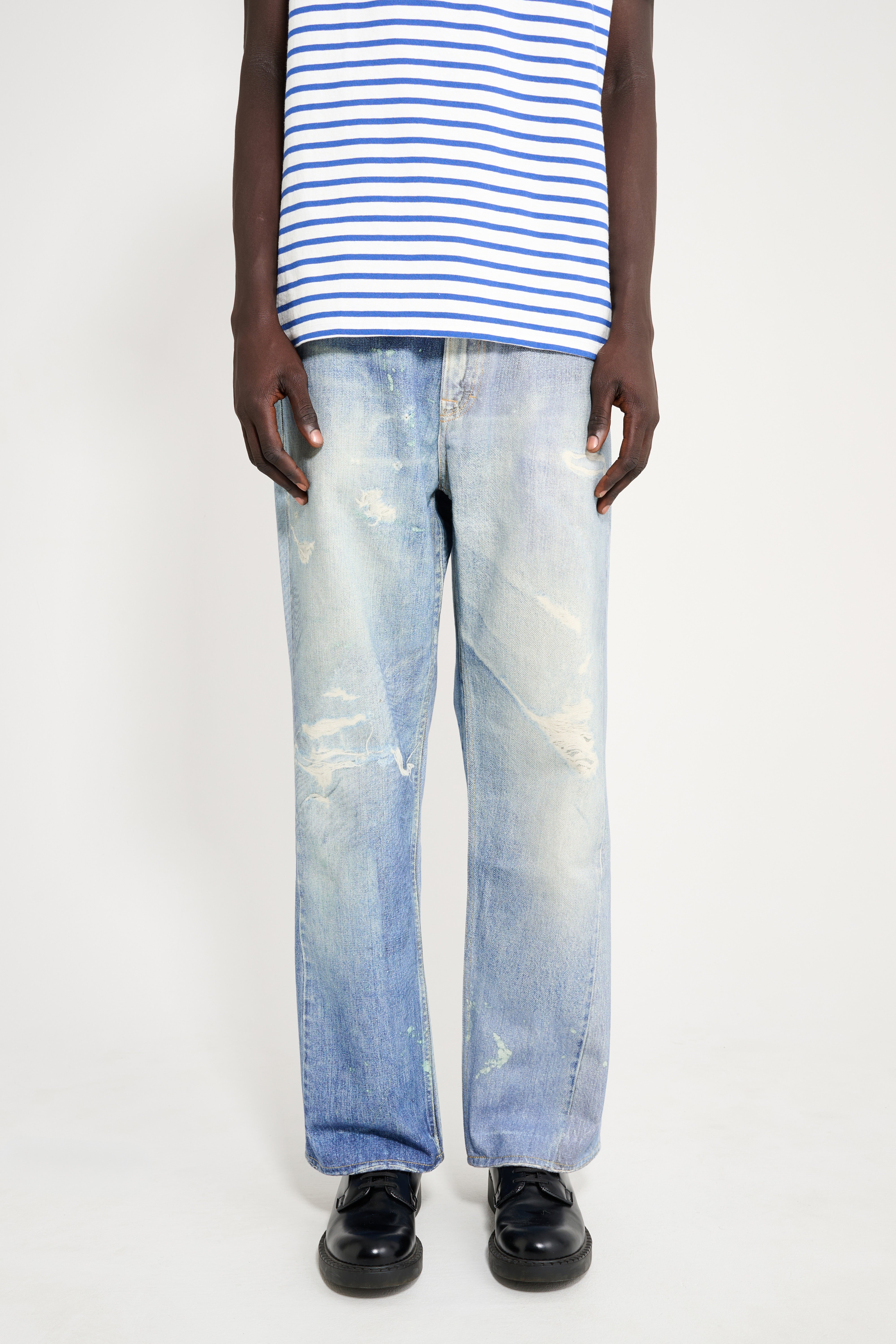Our Legacy Third Cut Digital Denim Print Jeans Blue – Très Bien