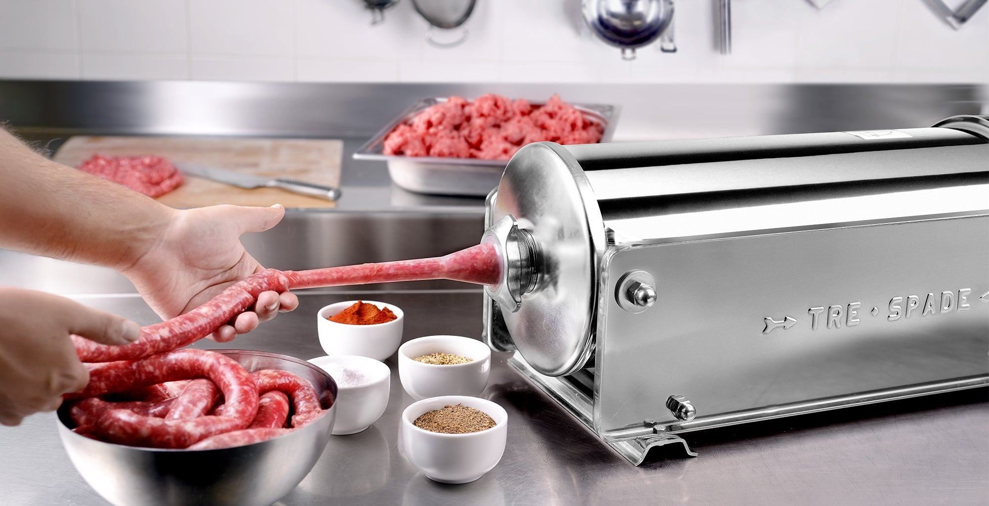 Sausage stuffers – Tre Spade