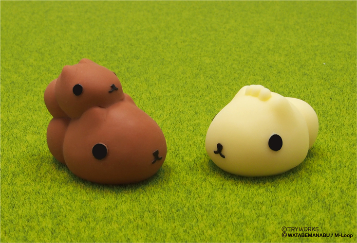 値下げ　もにまるず カピバラ のすのす カピバラさん×もにまるず』にのすのすとひだまりさんの</br>2種類追加