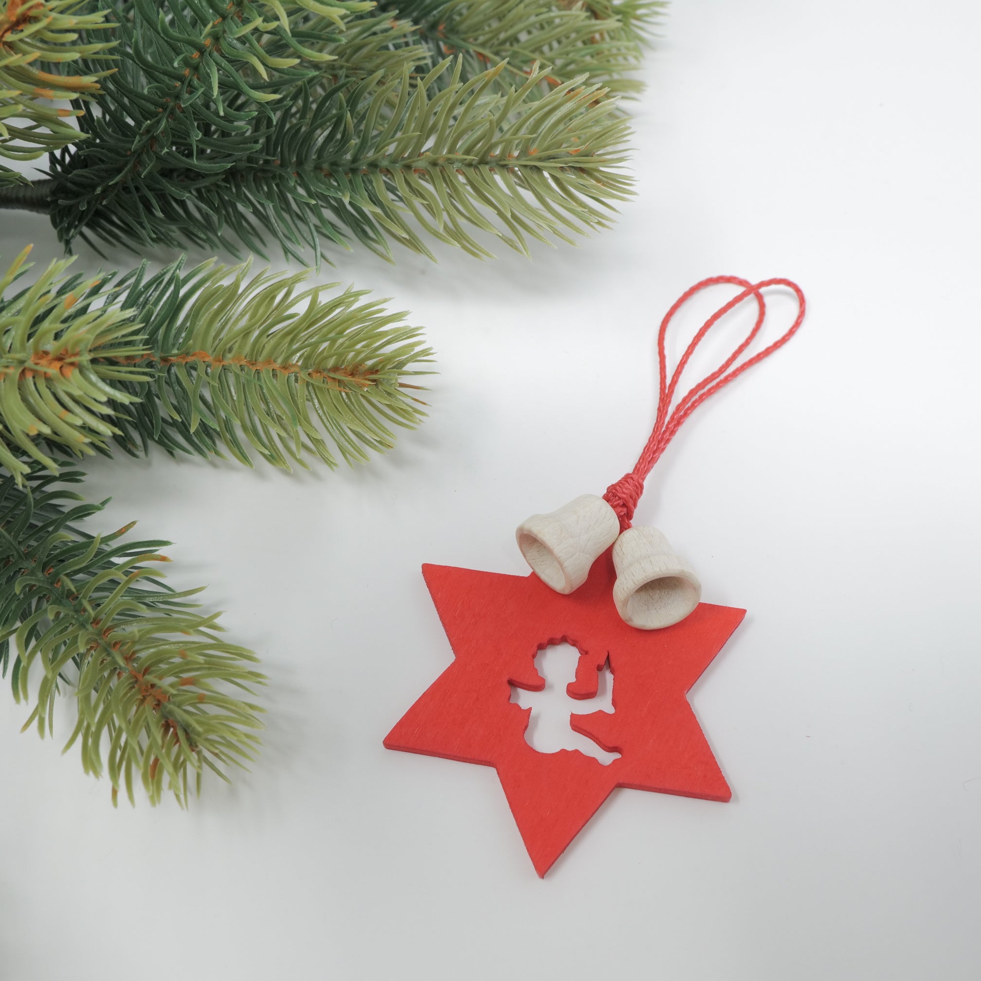 R-1 オーナメント 星と天使 レロ（ドイツ）｜つみきや〜より良い遊びの