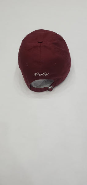 Nwt Polo Ralph Lauren Burgundy NY Adjustable Hat | Unique Style