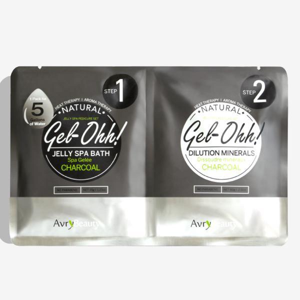 Gel-Ohh Jelly Spa Pedi Bath - Charcoal (Clearance)