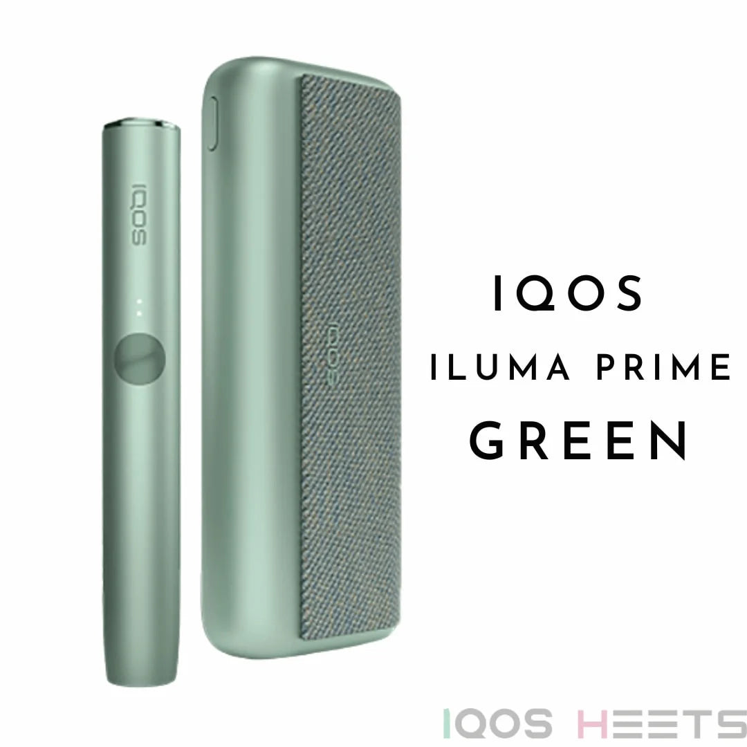 New IQOS ILUMA Prime Jade Green Kit – Vape Icons