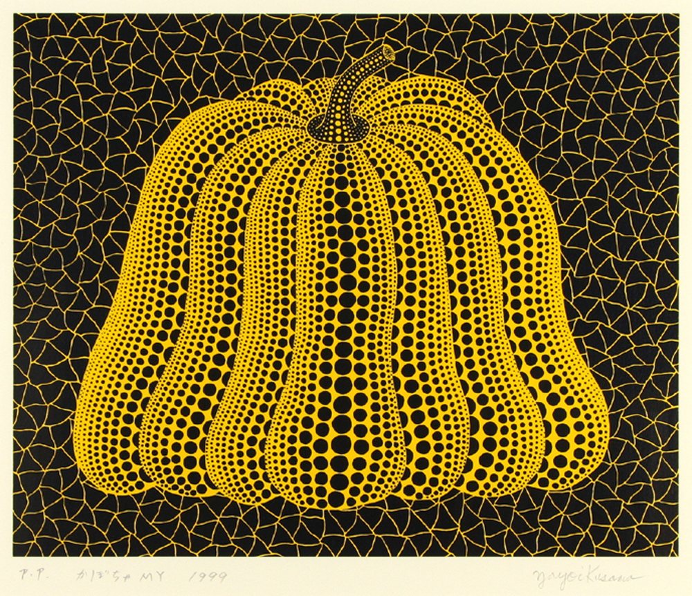 草間 彌生 「かぼちゃ MY」 Yayoi Kusama - 創業36年 美術品販売