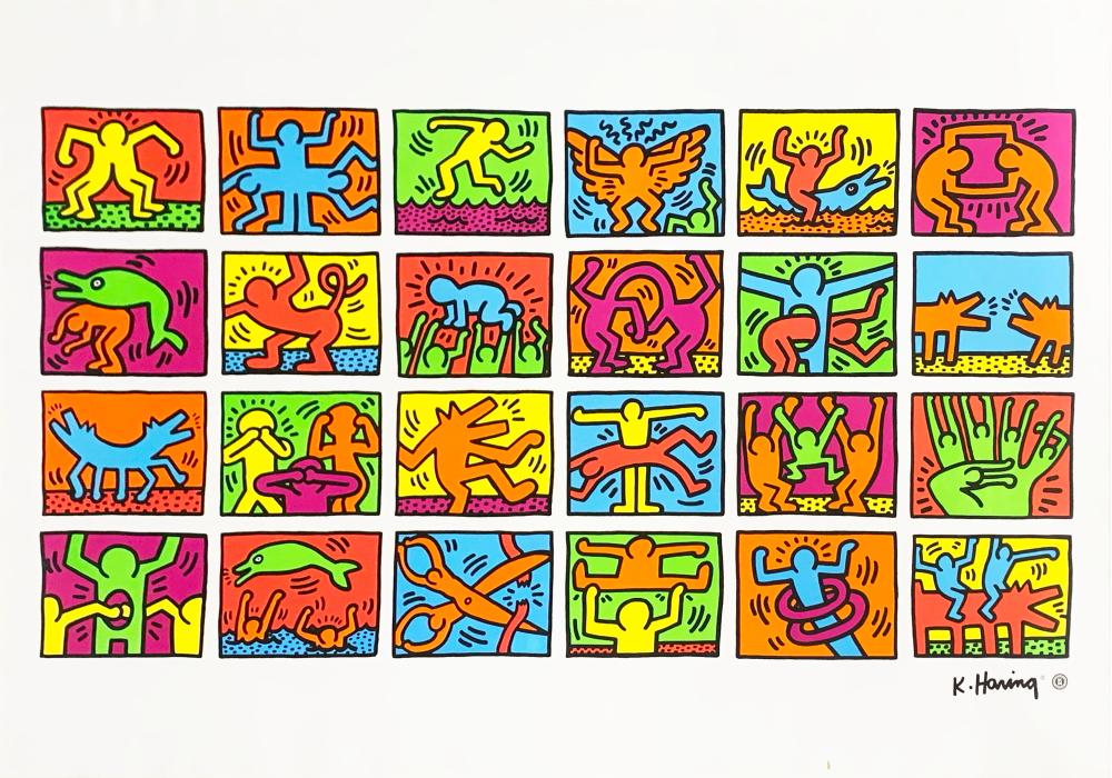 レトロスペクト(ポスター)Retrospect(poster)|キース・ヘリングKeith