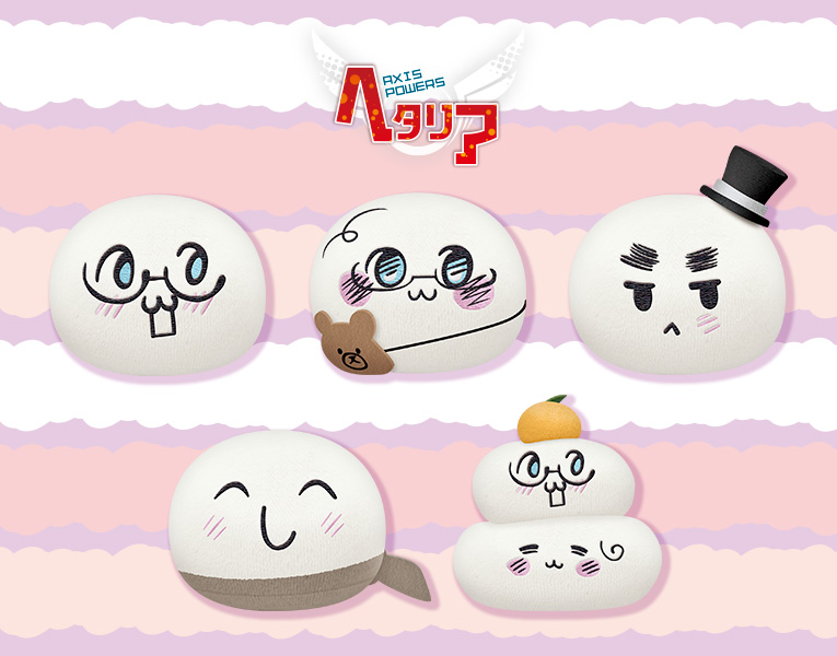 壽屋 2017年7月發售：《Hetalia Axis Powers》tenori Rice cake vol.1