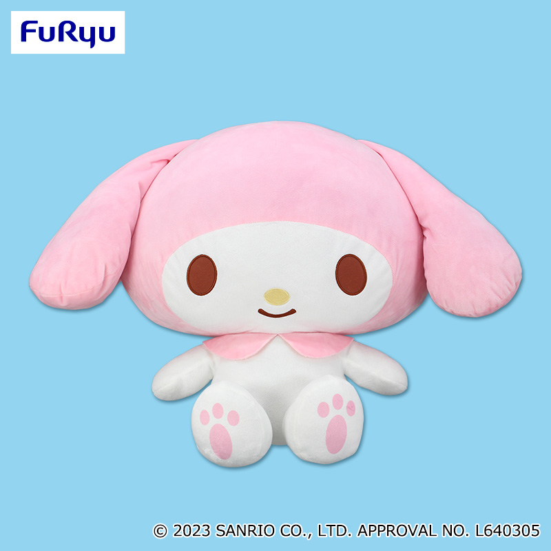 マイメロディ 超超BIGぬいぐるみ ガーリースイートピンク クロミ