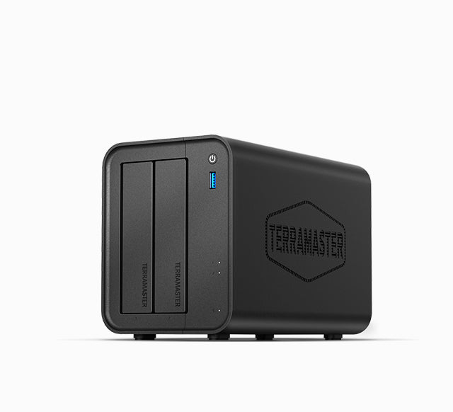 TERRAMASTER F2-425 NAS Storage 2Bay - N95 Quad-Core CPU, 2.5GbE