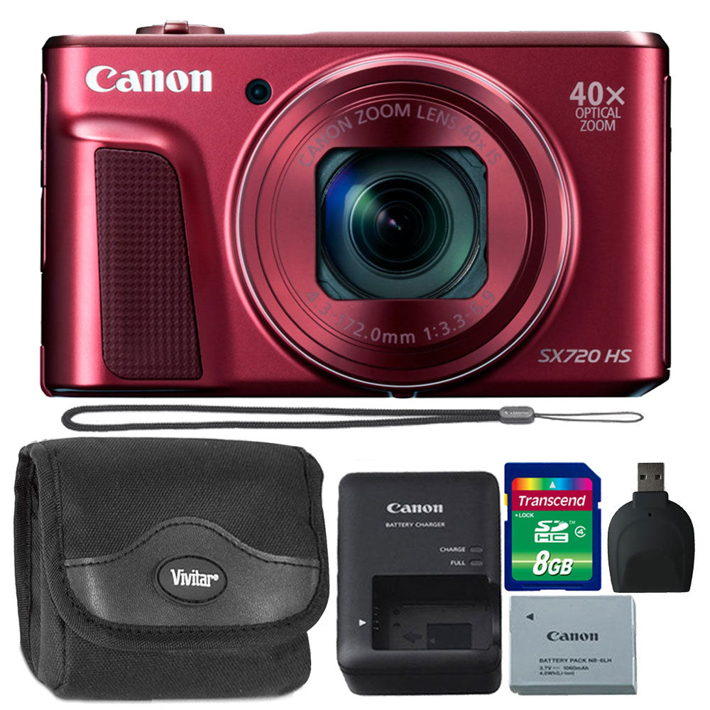 Canon PowerShot SX720 HS 20.3MP Digital Camera 40x Optical Zoom