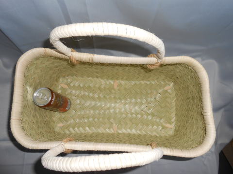 鳥越竹細工」市場かご