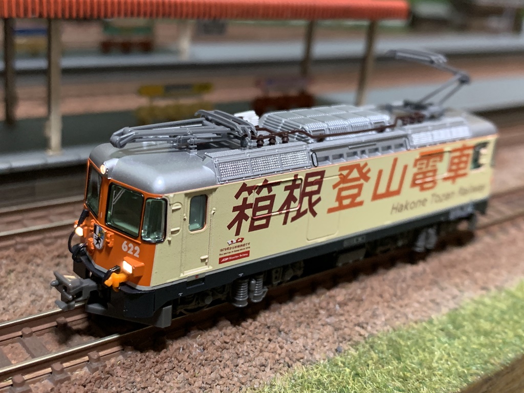 KATO RhB Ge4/4-II 622 「箱根登山電車」 KATO 10月12日発売 Ge4/4-Ⅱ ＜箱根登山電車＞＋EWⅠ客車 3両セット