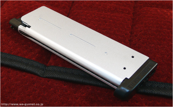 WA 1911／WLタイプ23rdスペアマガジン／シルバー：WA-WL1 【WESTERN ARMS】