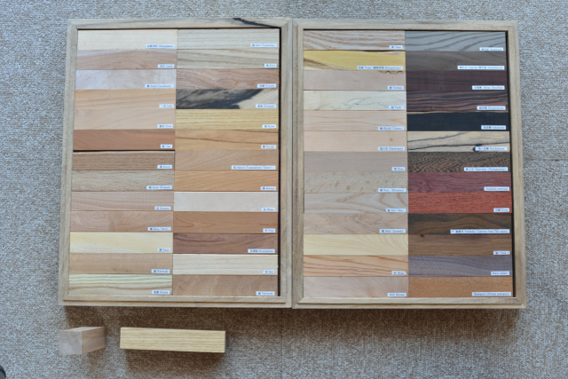 木の見本・樹種サンプル