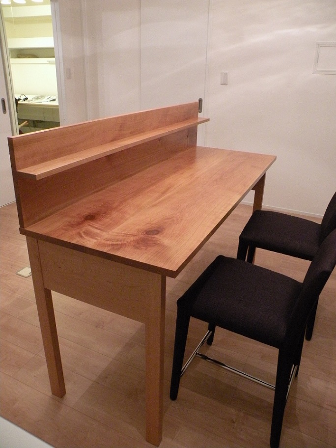 オーダーメイド家具 カウンターテーブル【桜/サクラ】無垢|オーダー