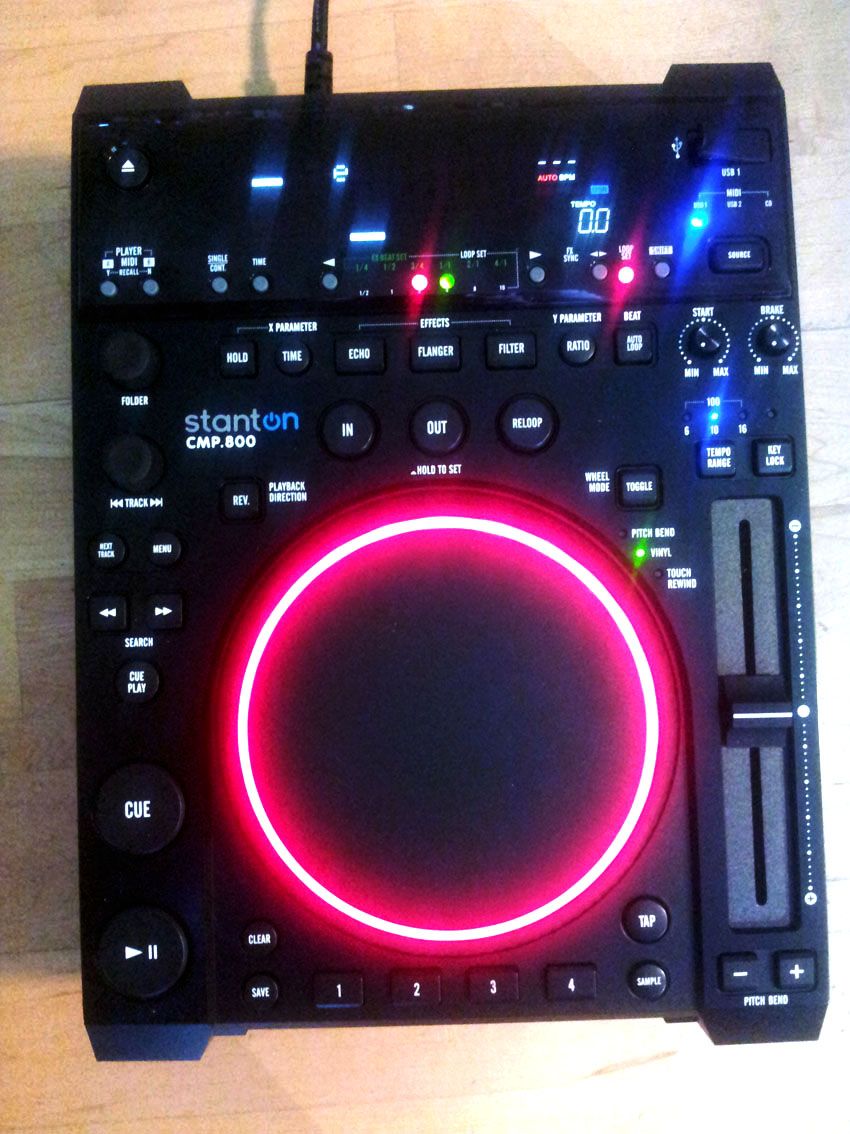 Test: Stanton, Stanton CMP 800, Single CD Player - Seite 2 von 5