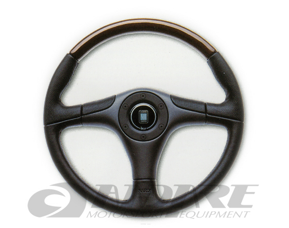 ナルディ ステアリング Z5(NARDI Z5) マホガニーウッド+ブラックレザー