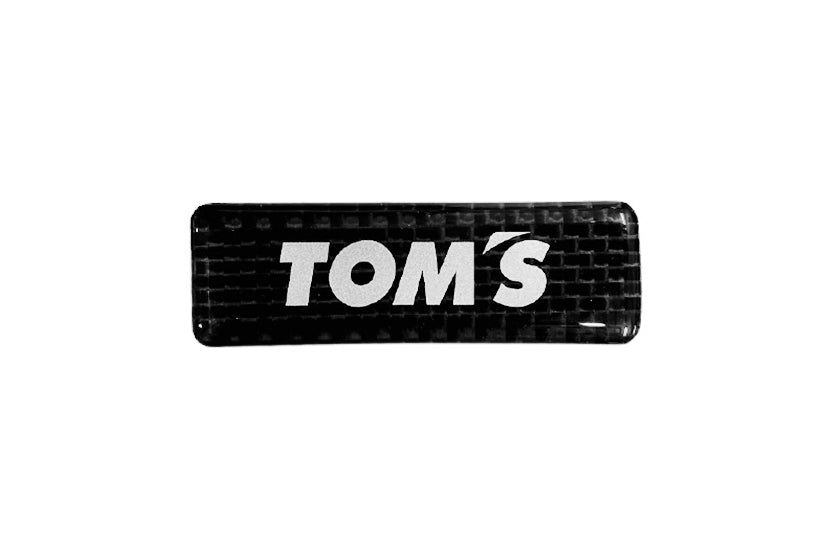 TOM'S Racing - TOM'S Carbon Sticker | APEXi USA