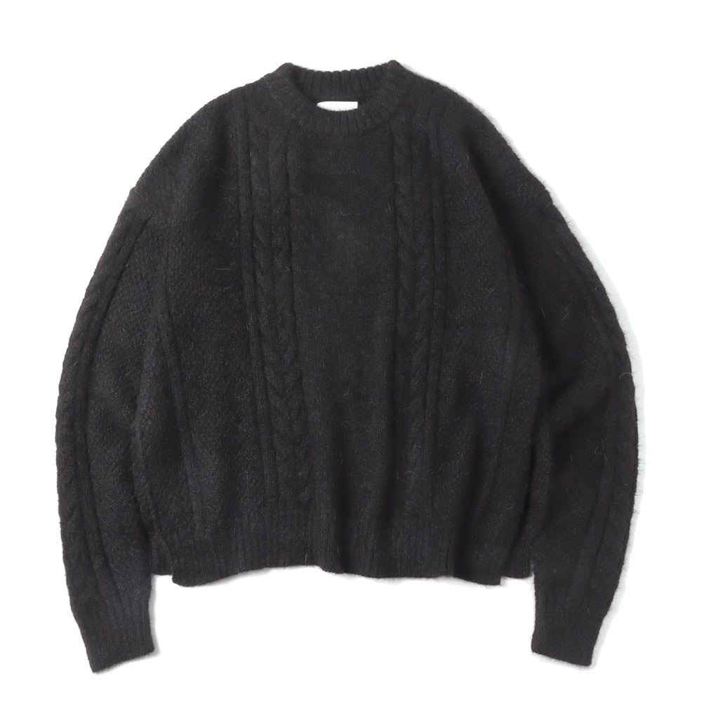 MARKAWARE(マーカウェア) - FISHERMAN CREW NECK JUMPER NATURAL COLOR