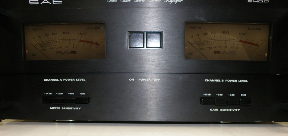 オーディオ修理｜SAE 2400 パワーアンプの修理
