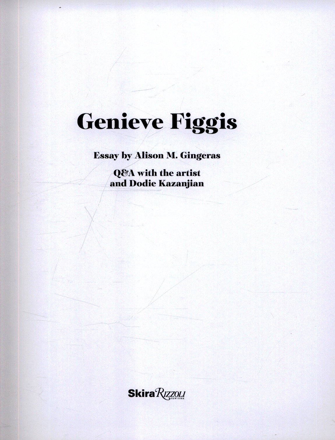 Genieve Figgis by Gingeras, Alison (9780847860647) | Browns Books