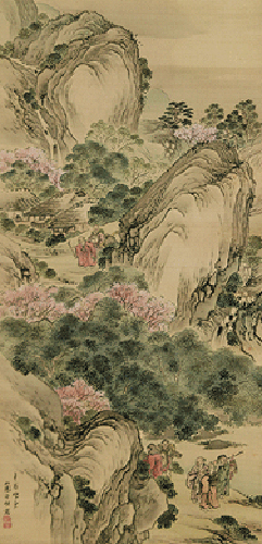 武陵桃源図／滋賀県立琵琶湖文化館 The Museum of Shiga Prefecture