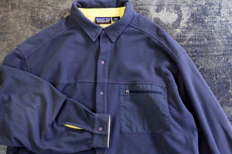 patagonia 00's Micro D-Luxe Fleece Shirts “Made in CANADA” | NICE