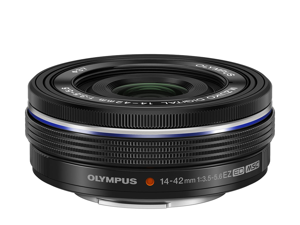 Olympus M.Zuiko Digital ED 14-42mm f/3.5-5.6 EZ Lens (Black)