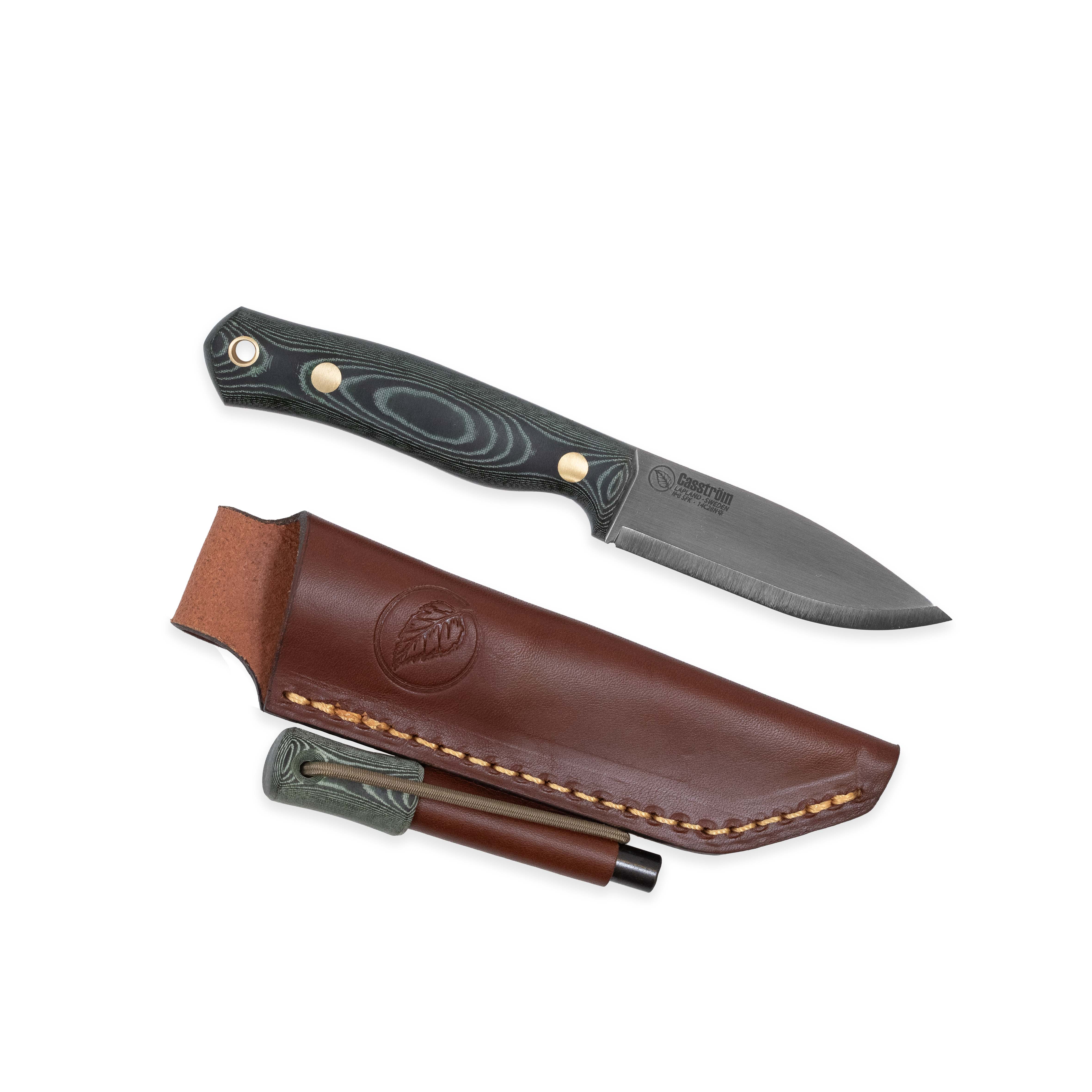 No.8 SFK - Utility belt knife with ferro rod – Casström