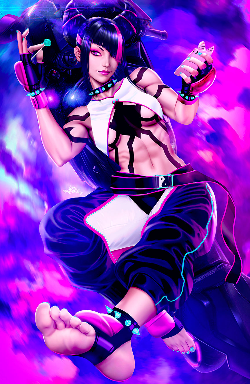 Street Fighter Masters: JURI Game Gals #1 Ariel Diaz Virgin