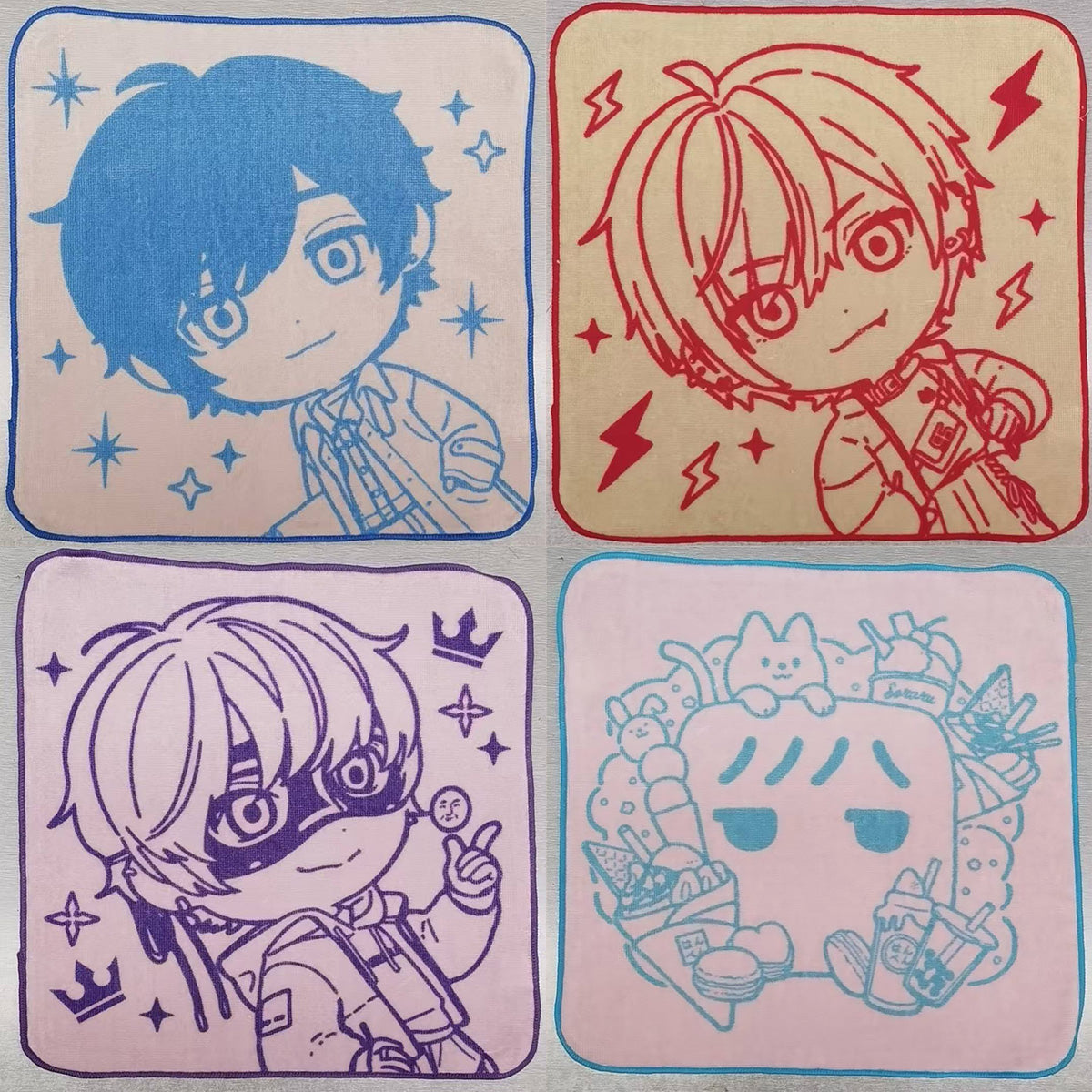 POP UP Shop】プリントハンドタオル（そらる／96猫／アンダーバー