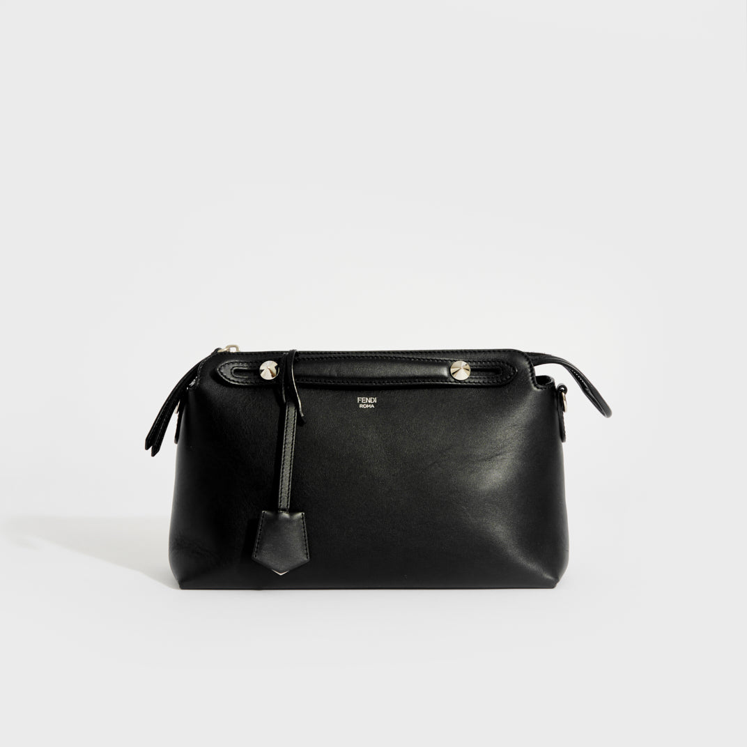 FENDI By the Way Medium Bag Black Leather | COCOON