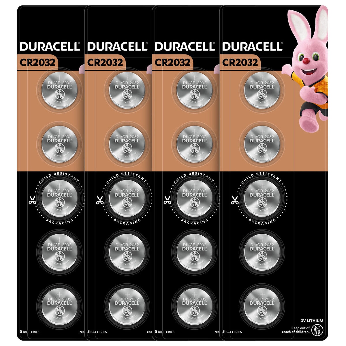 デュラセル リチウムボタン電池 CR2032 20個 | Costco Japan